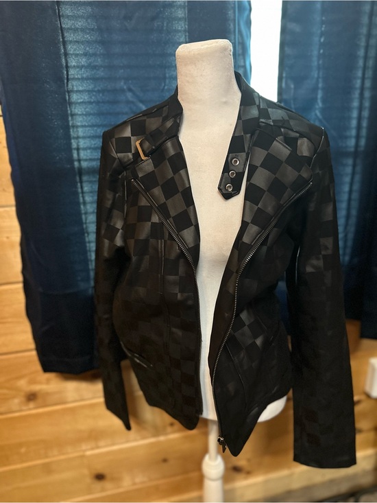 Jackets & Blazers - Torrid black checkered jacket size large
